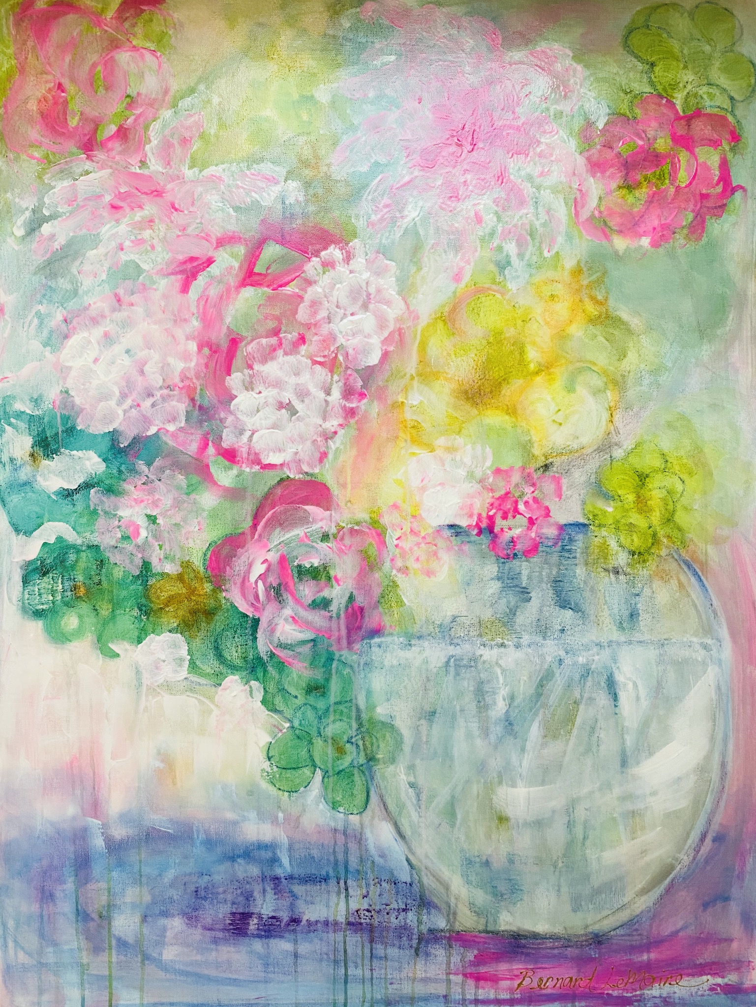Click here to view Joyful in Pink by Garnet Bernard 