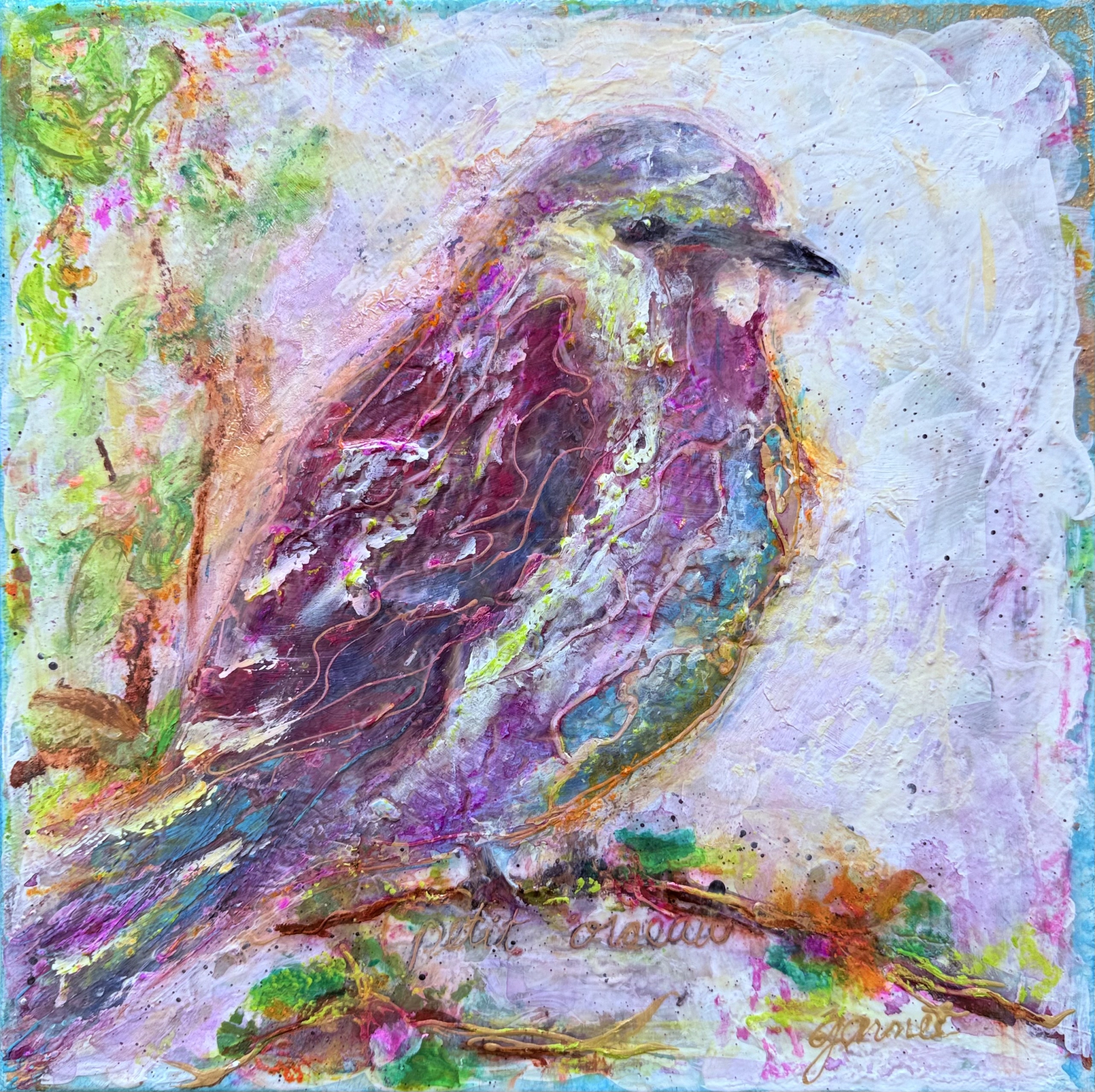 Click here to view Petit Oiseau by Garnet Bernard 