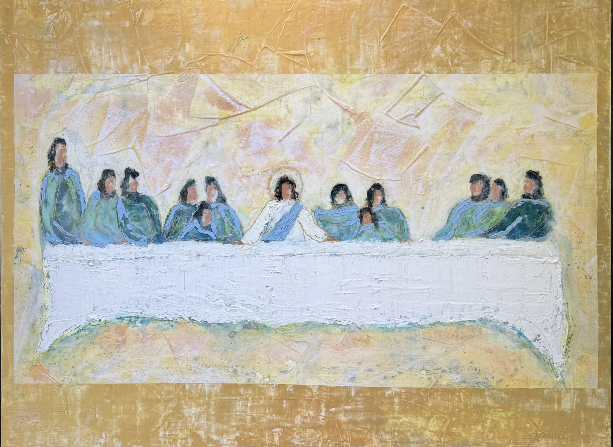 Click here to view Religious artwork by Garnet Bernard 