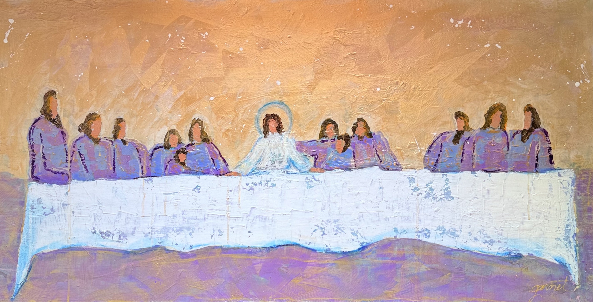 The Last Supper (11) by Garnet Bernard