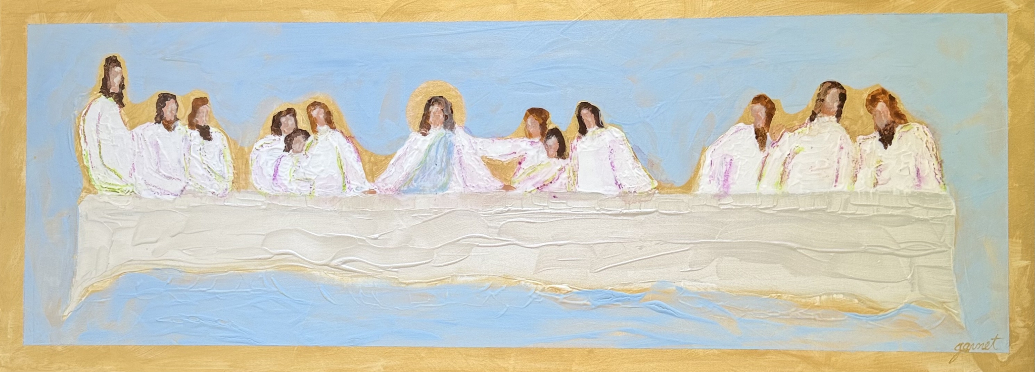 Click here to view The Last Supper (12) by Garnet Bernard 