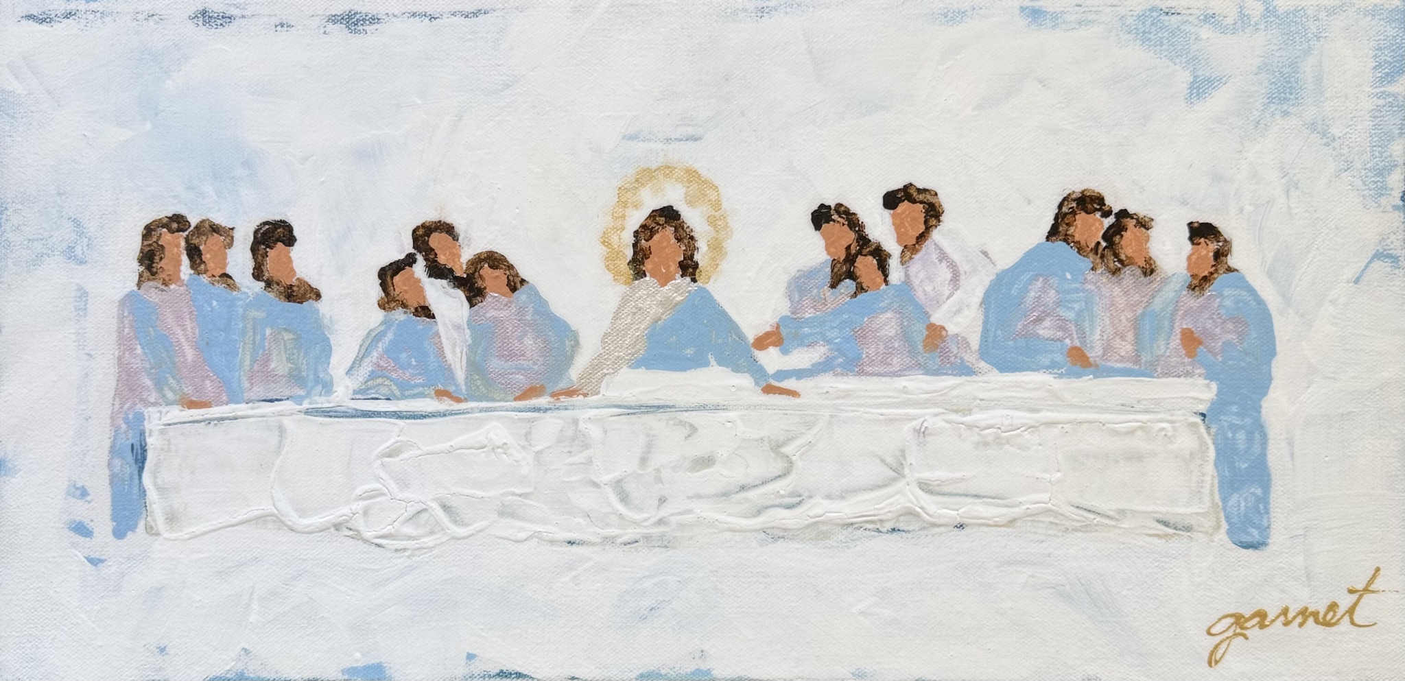Click here to view The Last Supper (13) by Garnet Bernard 