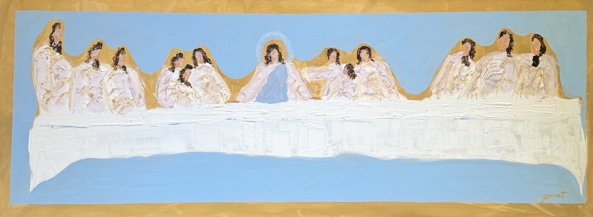 Click here to view The Last Supper (14) by Garnet Bernard 