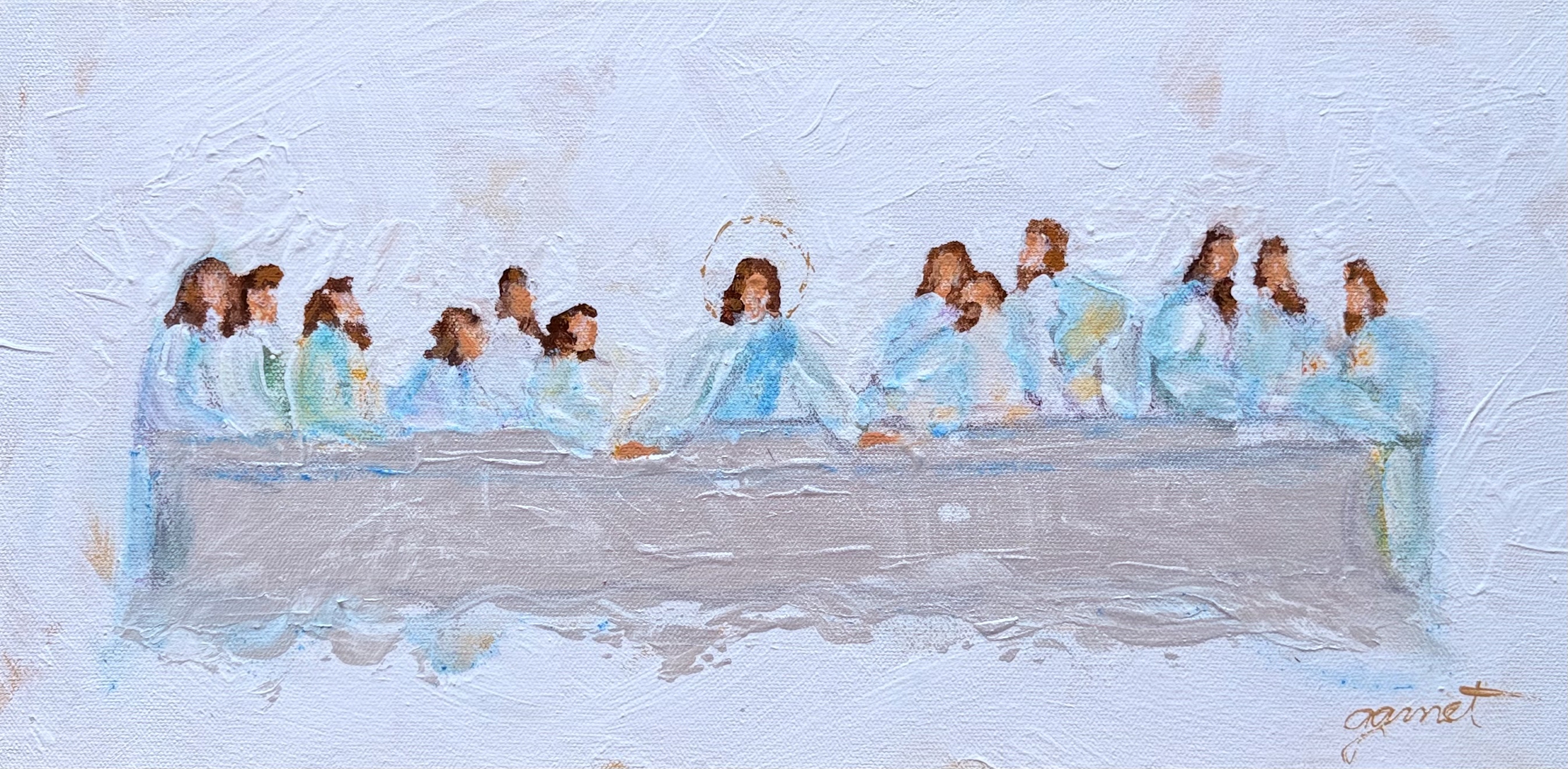 Click here to view The Last Supper (17) by Garnet Bernard 