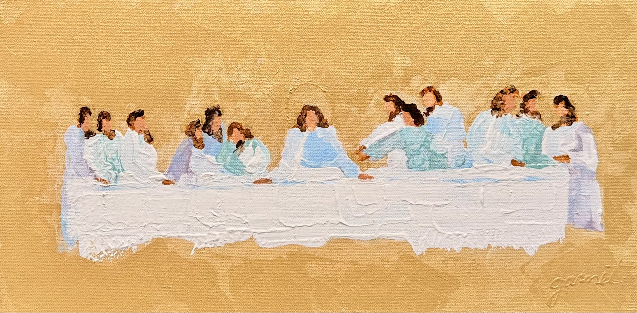 Click here to view The Last Supper (18) by Garnet Bernard 
