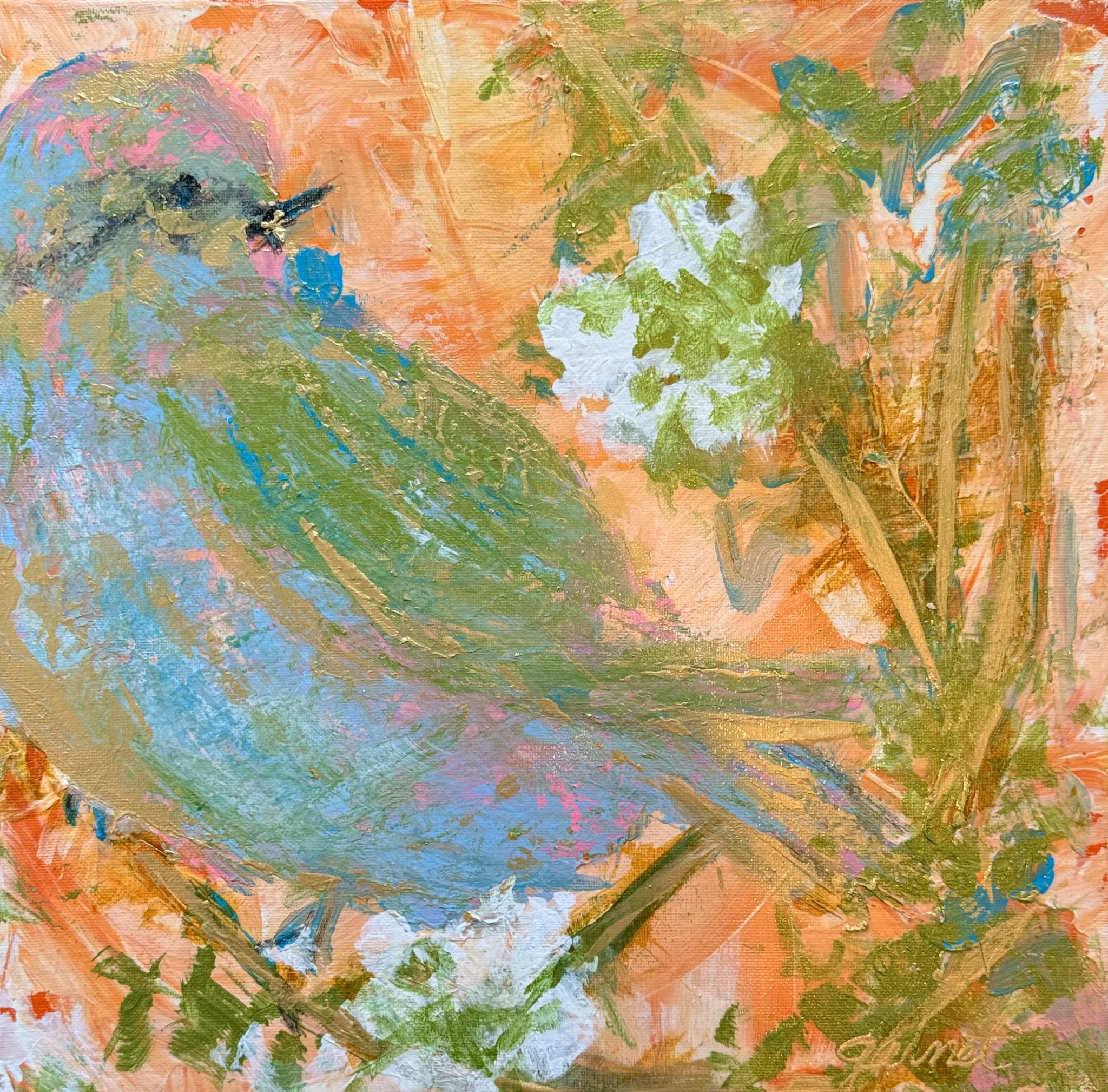 Garden Serenade I by Garnet Bernard