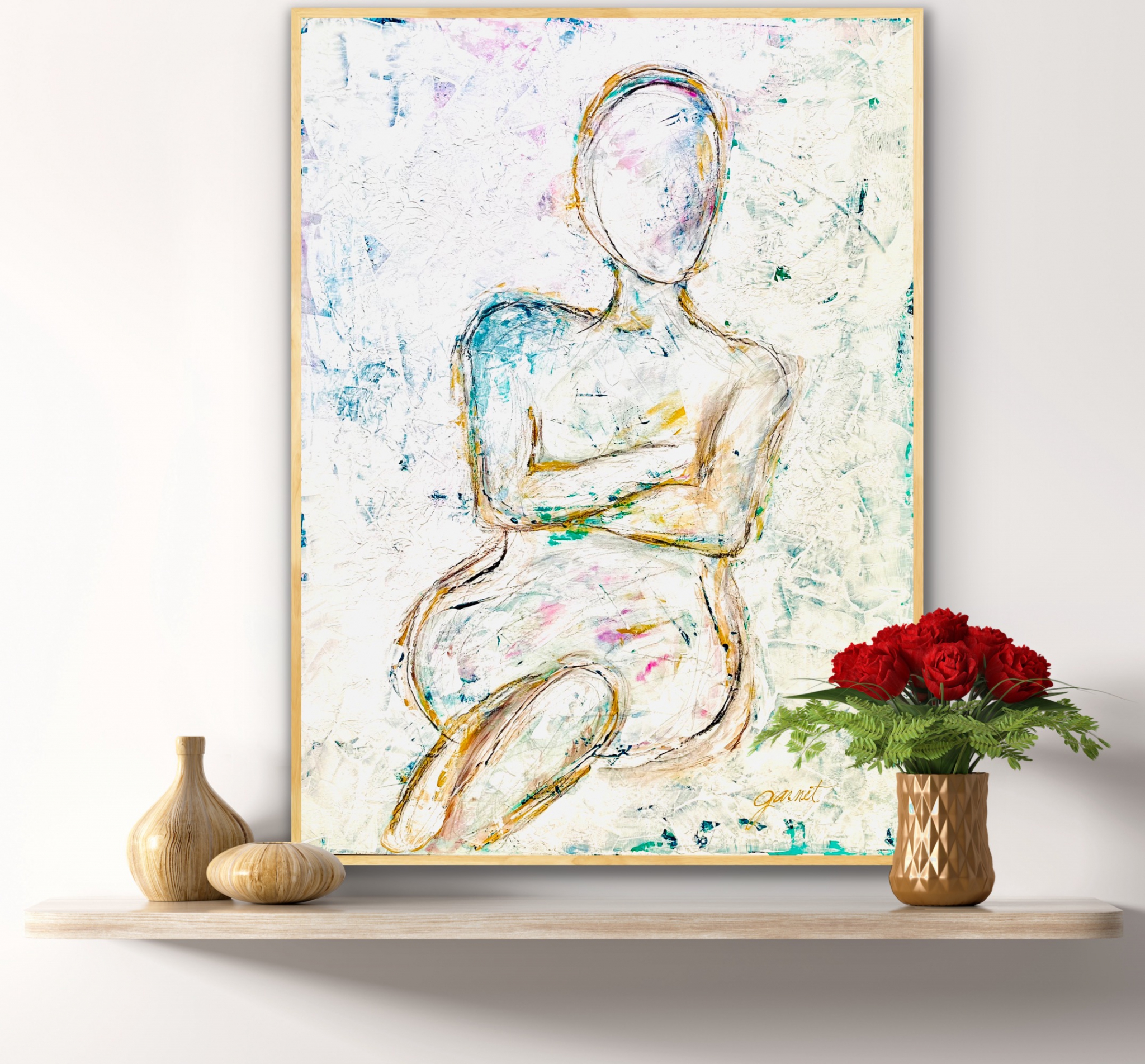 Click here to view Contemplating by Garnet Bernard 